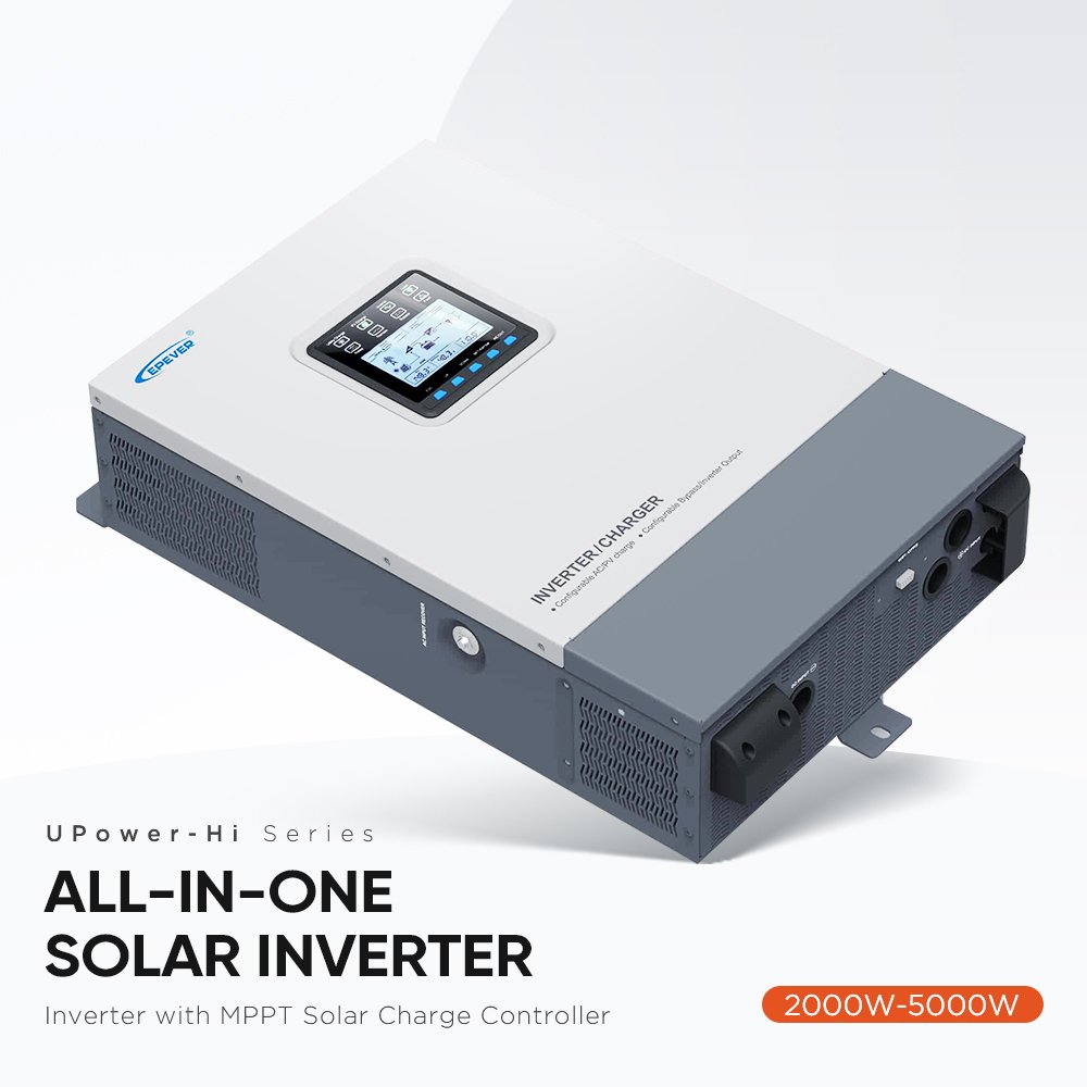 Epever Off Grid Hybrid Solar Inverter 2Kw 3Kw 5Kw 5000w 3000W Solar Inverter Charge Controller