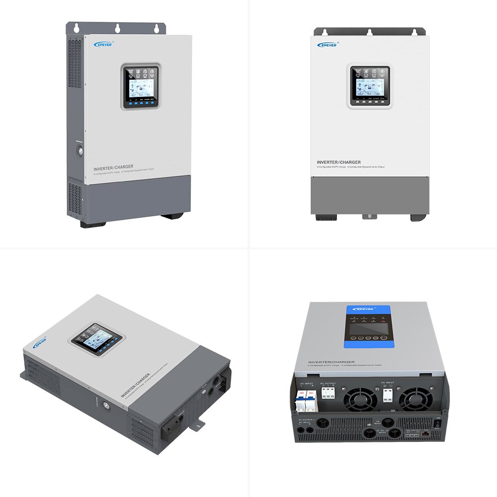 Epever Off Grid Hybrid Solar Inverter 2Kw 3Kw 5Kw 5000w 3000W Solar Inverter Charge Controller
