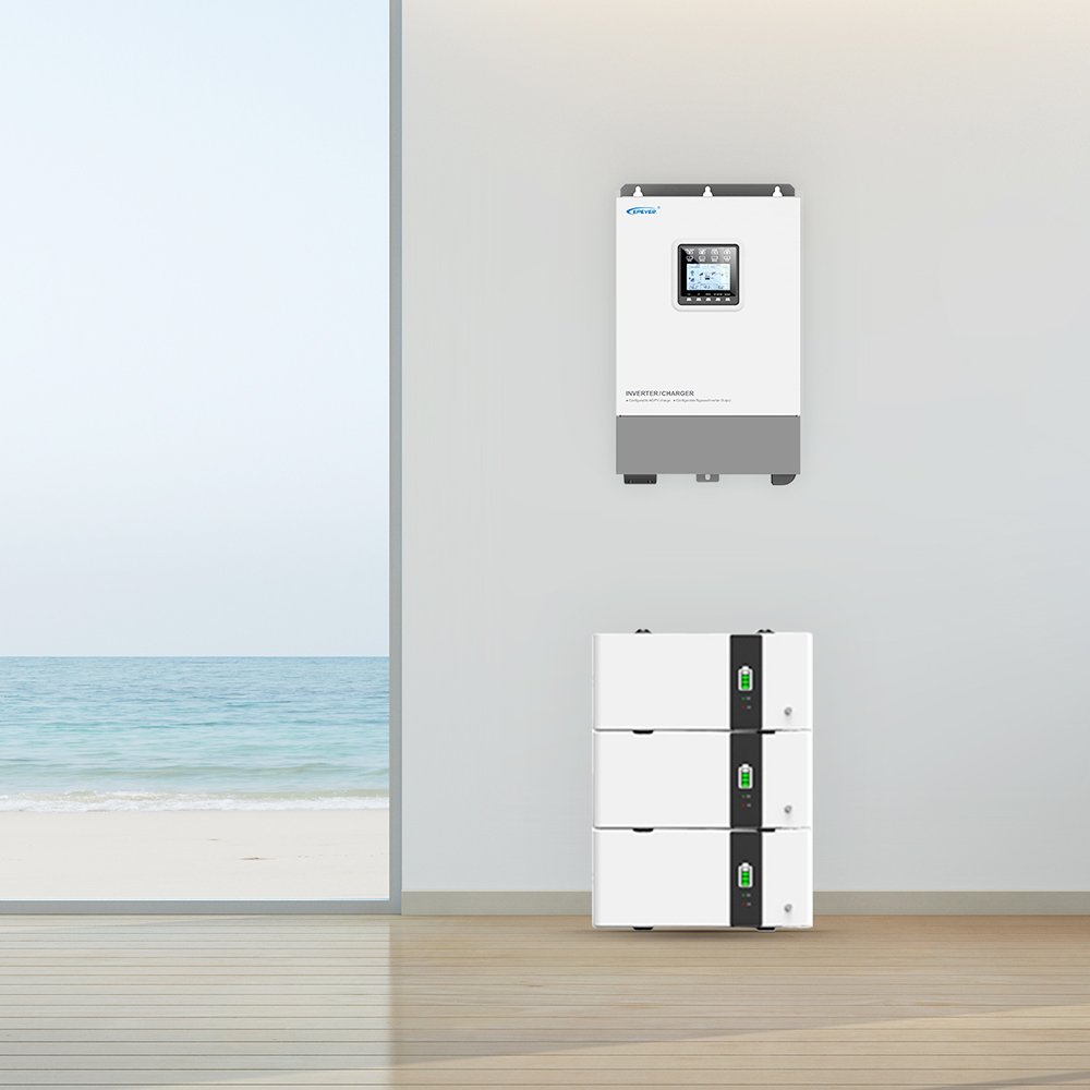 Epever Off Grid Hybrid Solar Inverter 2Kw 3Kw 5Kw 5000w 3000W Solar Inverter Charge Controller