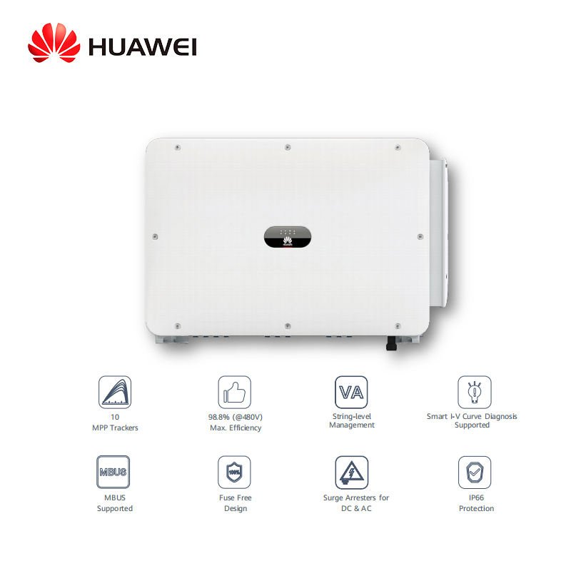 Hua Inverter SUN2000-100KTL-M1 On Grid Huaw Solar Inverter 100KW
