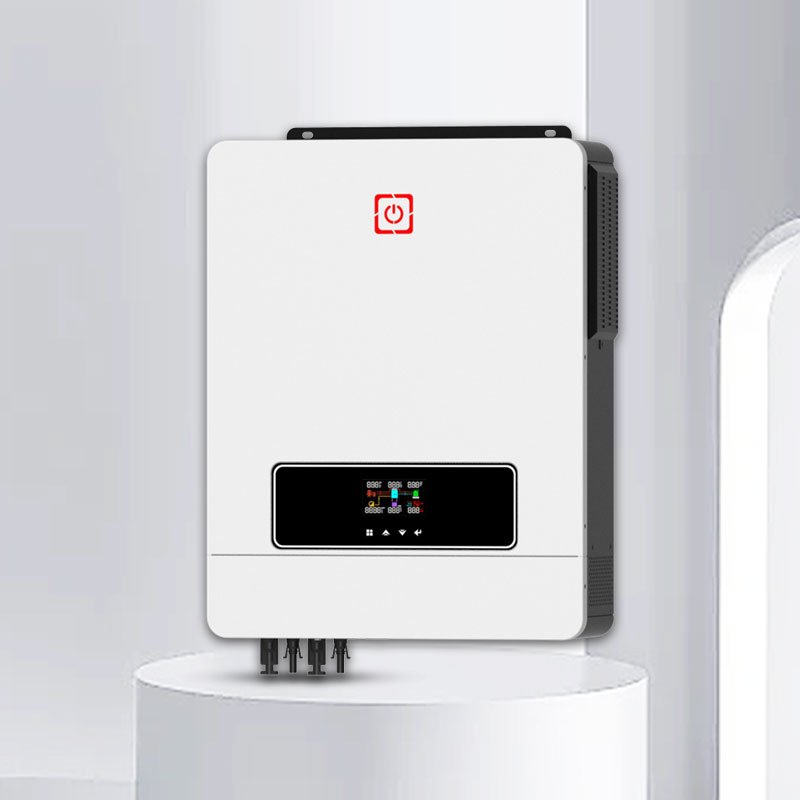 10.2KW Hybrid Solar Inverter 24V 48V 120A MPPT Pure Sine Wave Dual Output and PV Input With Lithium Battery