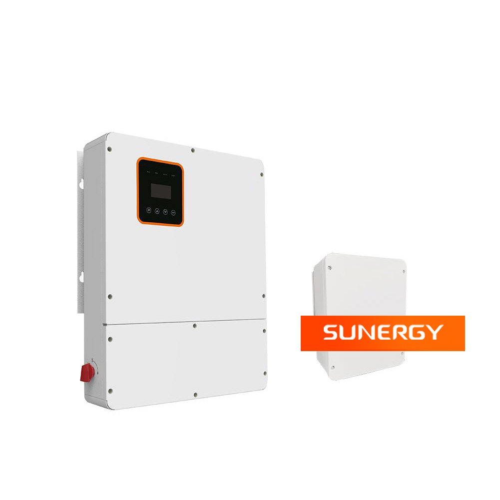 Sunergy on grid solar system with solar inverter battery wholesale price