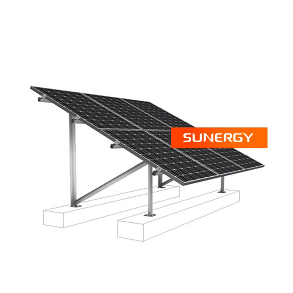 Sunergy on grid solar system with solar inverter battery wholesale price