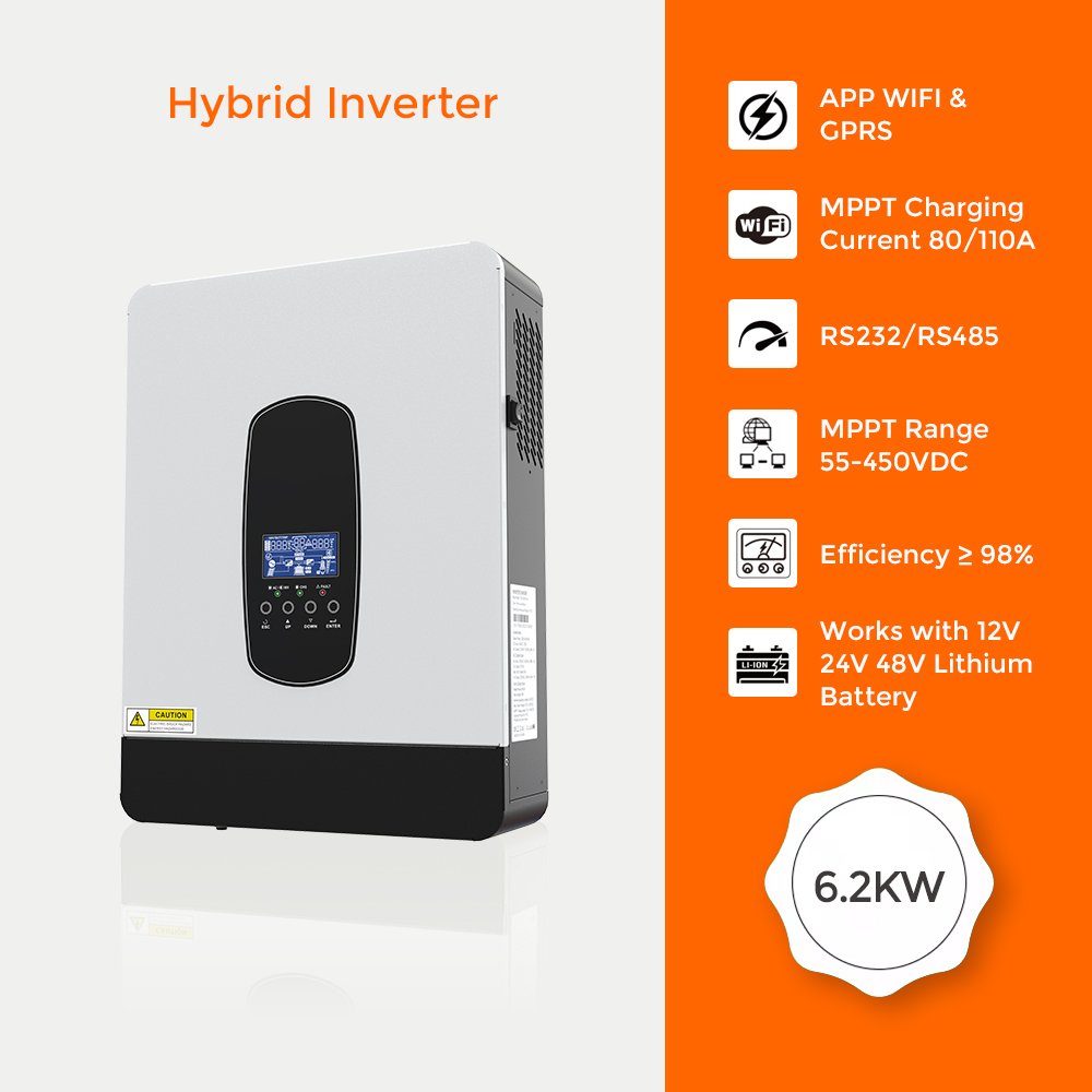 Solar Systems Complete Kit Home Solar 5kw 10kw Battery Hybrid Power Invert Panel System for Home