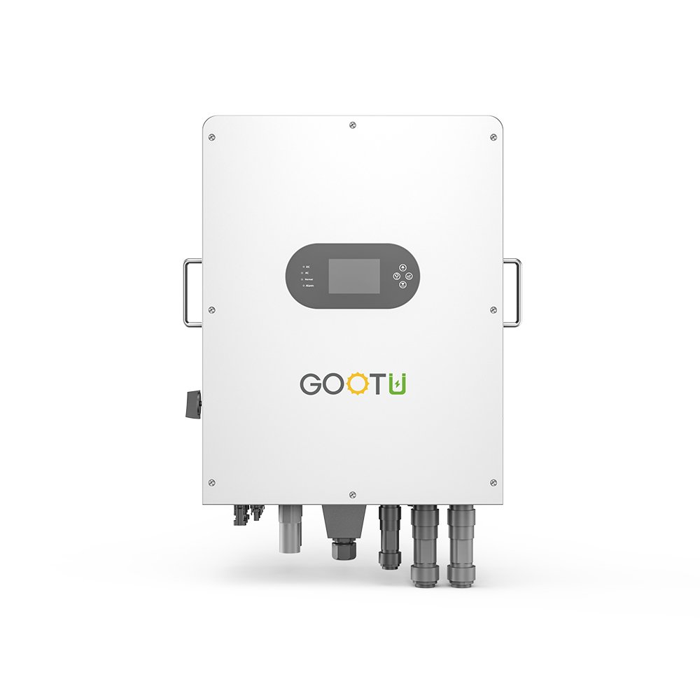 GOOTU Three Phase IP65 Hybrid Solar Inverter WiFi 380Vac 400Vac MPPT 8KW Low Frequency Solar Inverter For Home Energy System