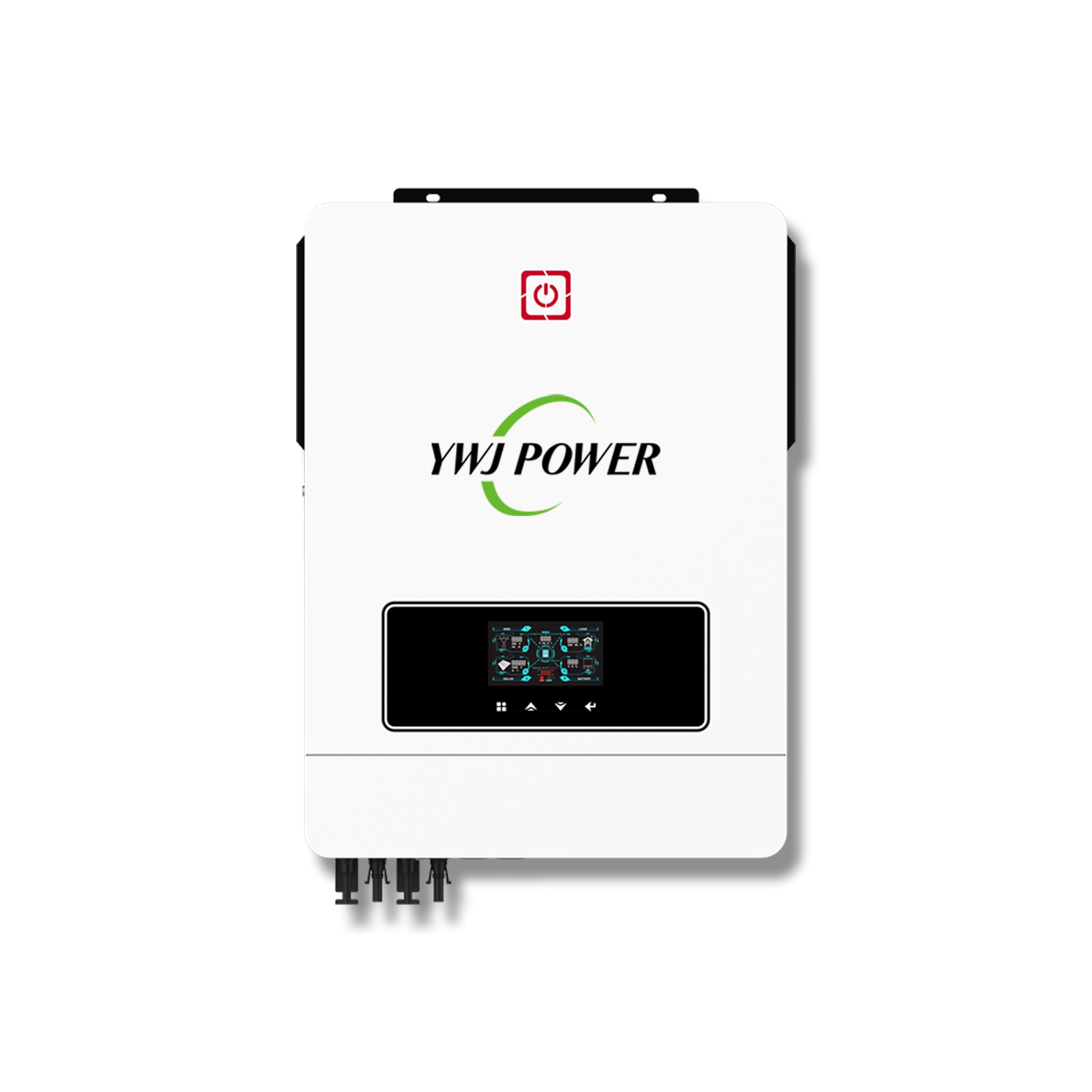 Hybrid Inverter 10kw 1 Phase DC To AC Solar Inverter ON/OFF Grid 160A MPPT 48 Volt Inverter