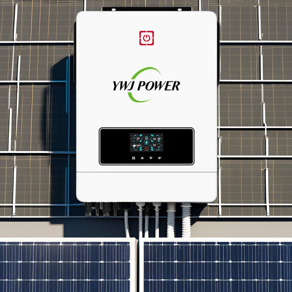 Hybrid Inverter 10kw 1 Phase DC To AC Solar Inverter ON/OFF Grid 160A MPPT 48 Volt Inverter