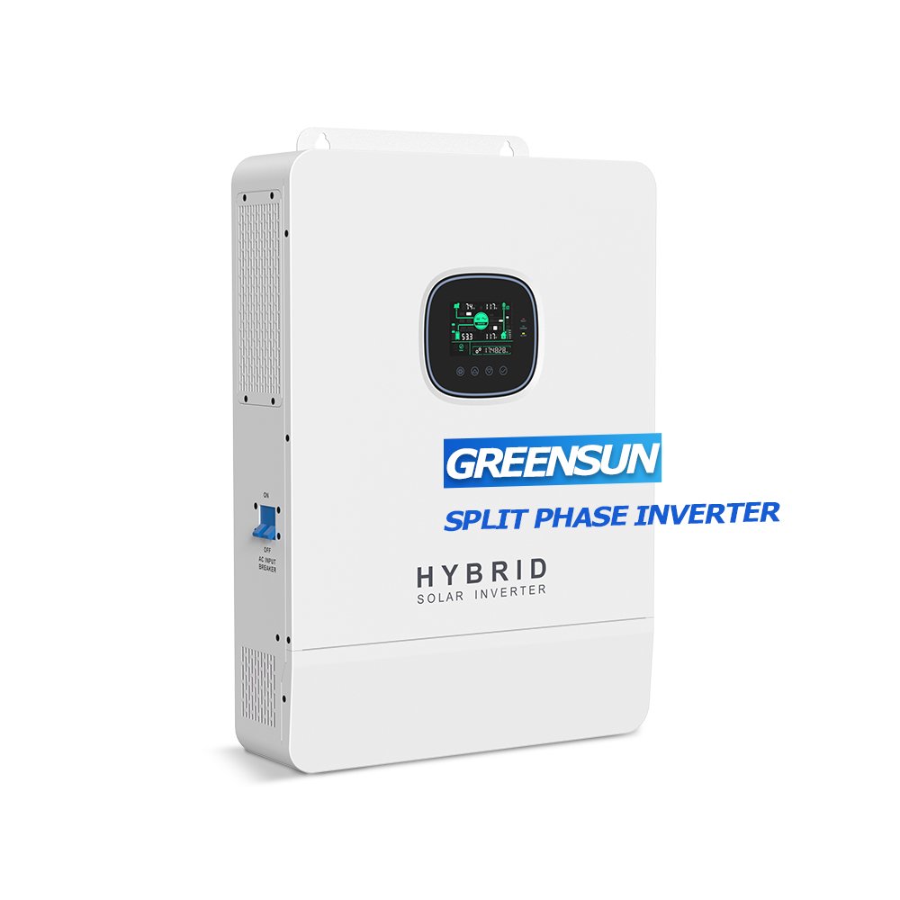 Best price hybrid solar inverter 10 kw hybrid 8kw split phase 120v 240v with LCD screen manufacture