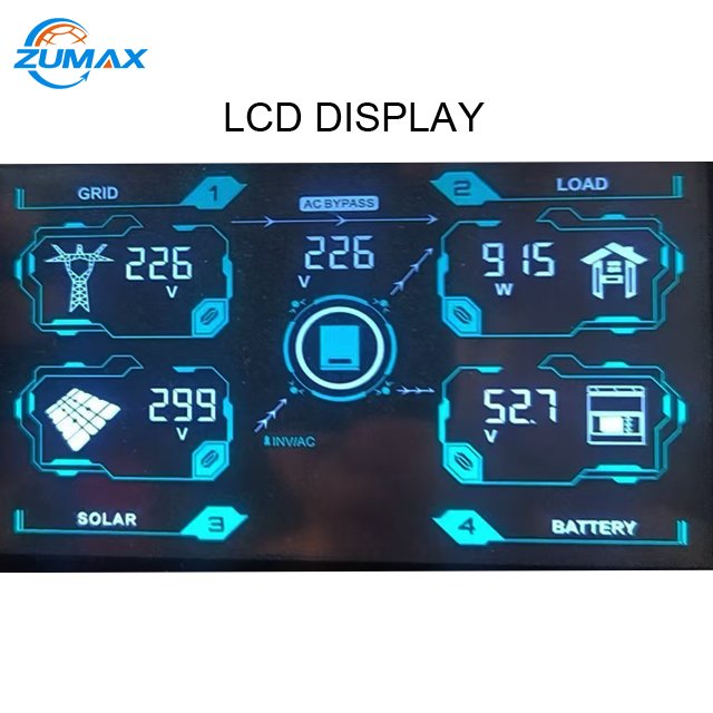 zumax single phase output on/off grid solar inverter 8200w inverter dual mppt inverter 8kw 10kw