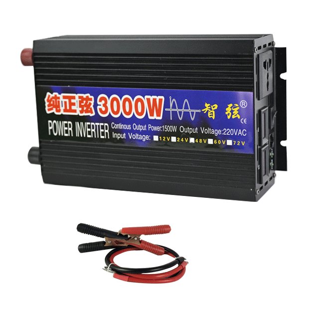 New Type 1.5kva inverter Pure Sine Wave Converter 12v 24v 48V To 220v invater 3000w inverter