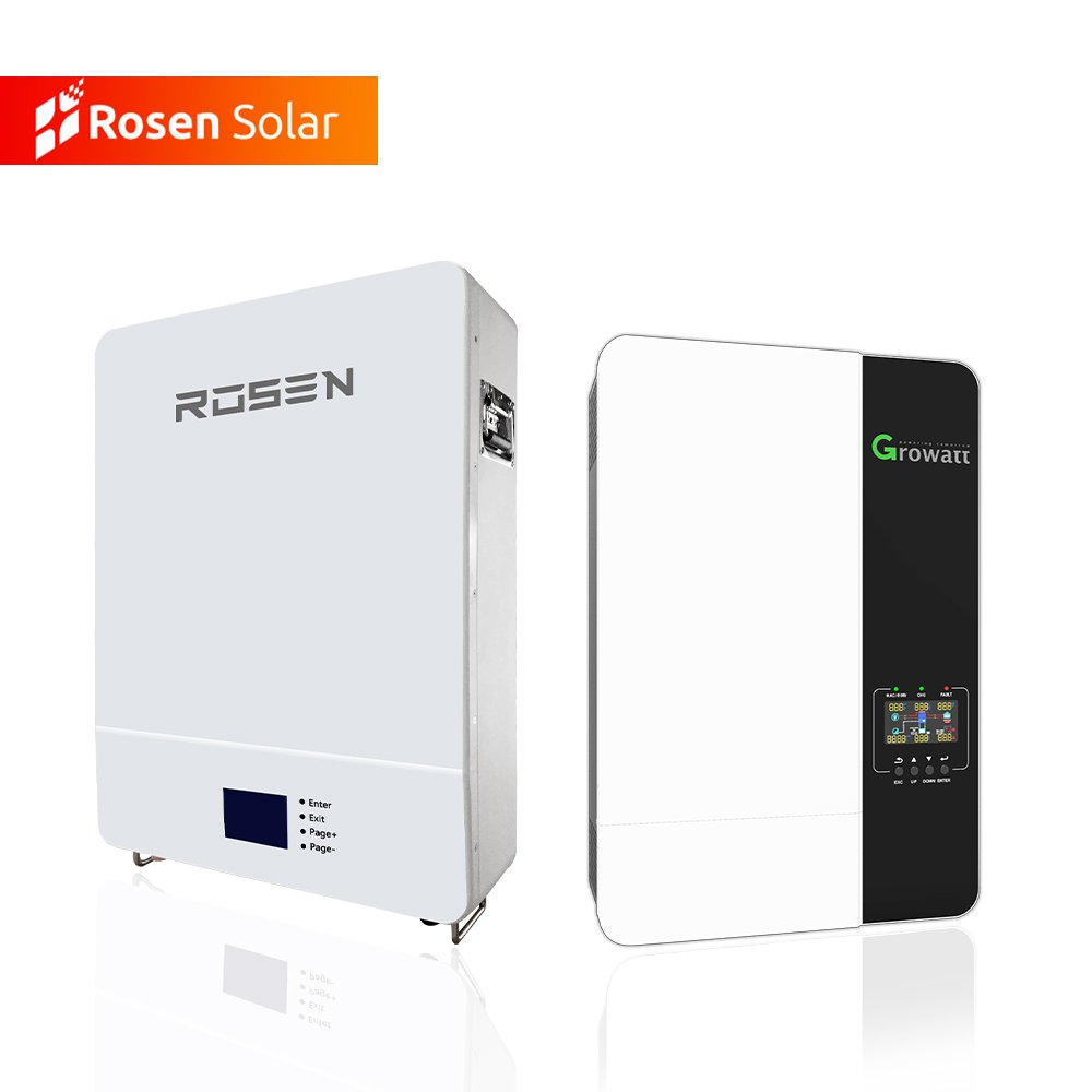 Rosen 5KW 10KW 15KW Off Grid Single phase Split phase Hybrid Solar Inverter