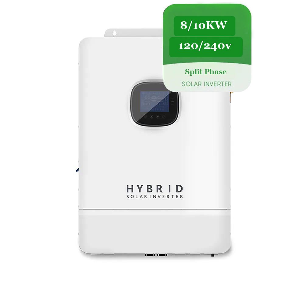 SRNE split phase 120V/240V solar inverter 8kw 10kw Solar Hybrid Inverter SPI-8K-UP SPI-10K-UP Parallel to 6pcs