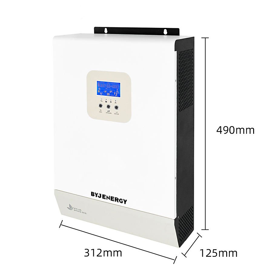 5.5KW 48V Hybrid Solar Inverter 5.5KW 220V Output Pure Sine Wave Solar Energy Inverter