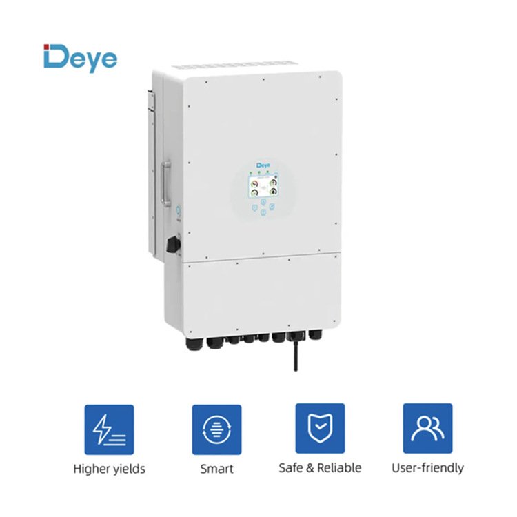 8kw 10kw 12kw Hybrid Inverter SUN-8K-SG04LP3-EU Home Power Supply In Stock Deye Inverter