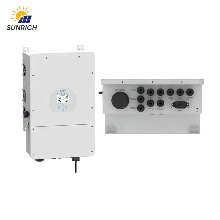 Ready Stock Deye SUN-8K-SG01LP1-EU 8kw Single Phase Hybrid Solar Inverter For Solar Energy System
