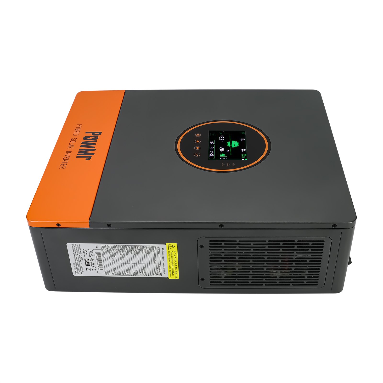 PowMr Hot Selling 5KW 48V All-in-one Hybrid Solar Inverter Split-Phase Parallel 6 Solar Inverter Off-grid Inverter