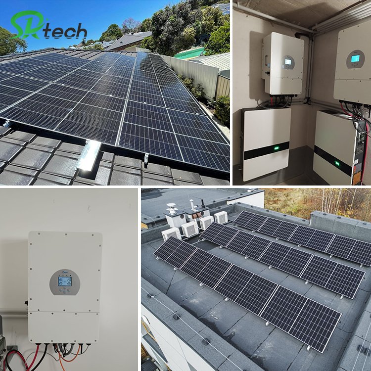 For Villa in stock solar energy DEYE SUN-5/6/8/10/12/15/20/25K-SG01HP3-EU-AM2 8KW 10KW 12KW 20KW three phase hybrid inverter
