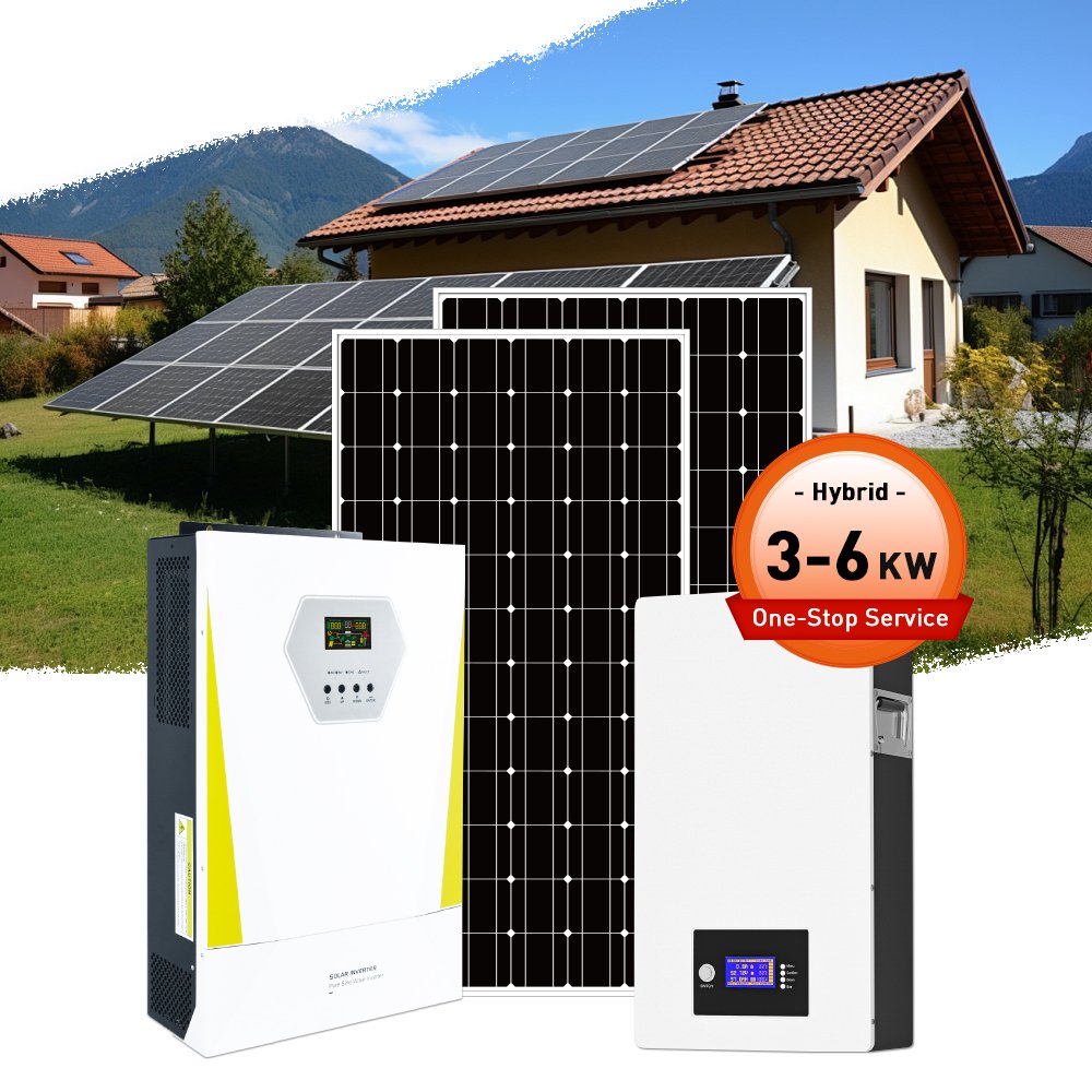 Off-grid solar systems 5000watt 1000watt 1500w solar generator solar energy for home