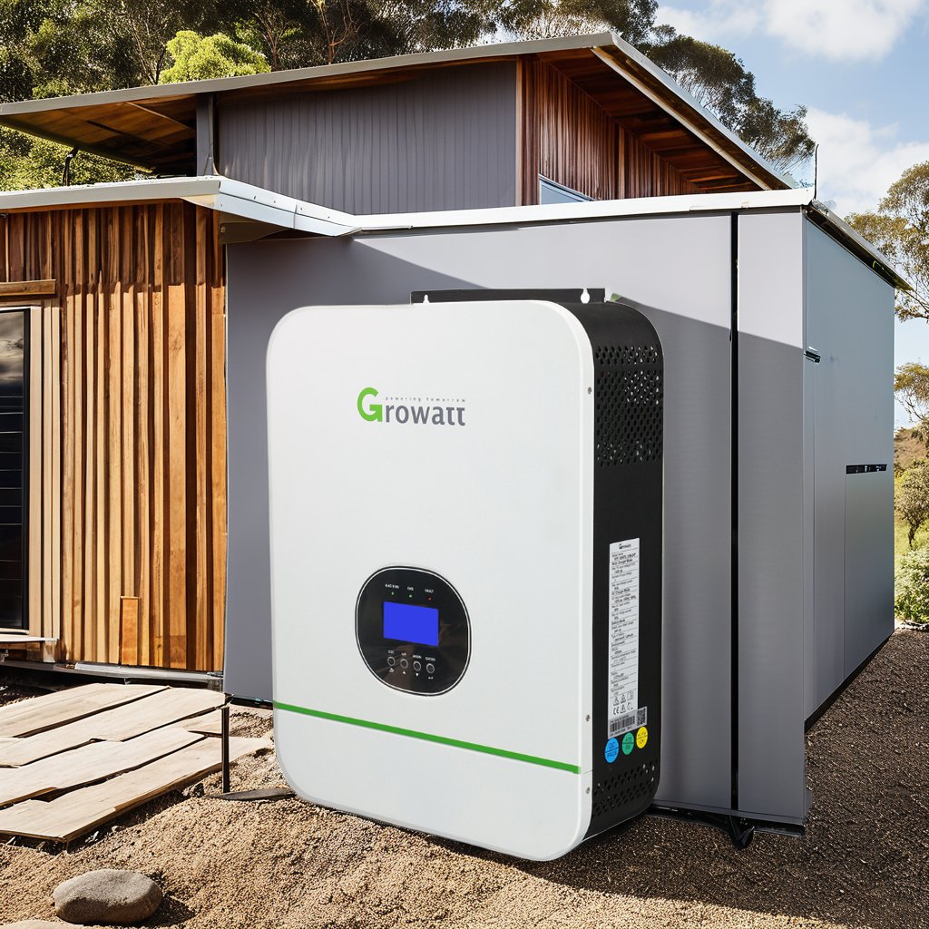 Best Seller Off-Grid Hybrid Solar Inverters 3KW/5KW SPF 3000W 5000W Growatt Single Phase Inverter dc to ac converter