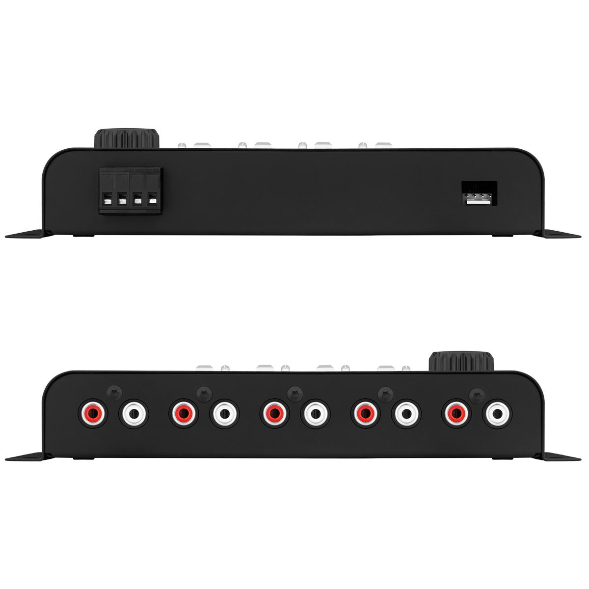 Taramps Pro 2.4D Dynamic Peak DSP Crossover Full Digital Signal Processor and Equalizer Peak Limiter Function 4CH Out Car Audio
