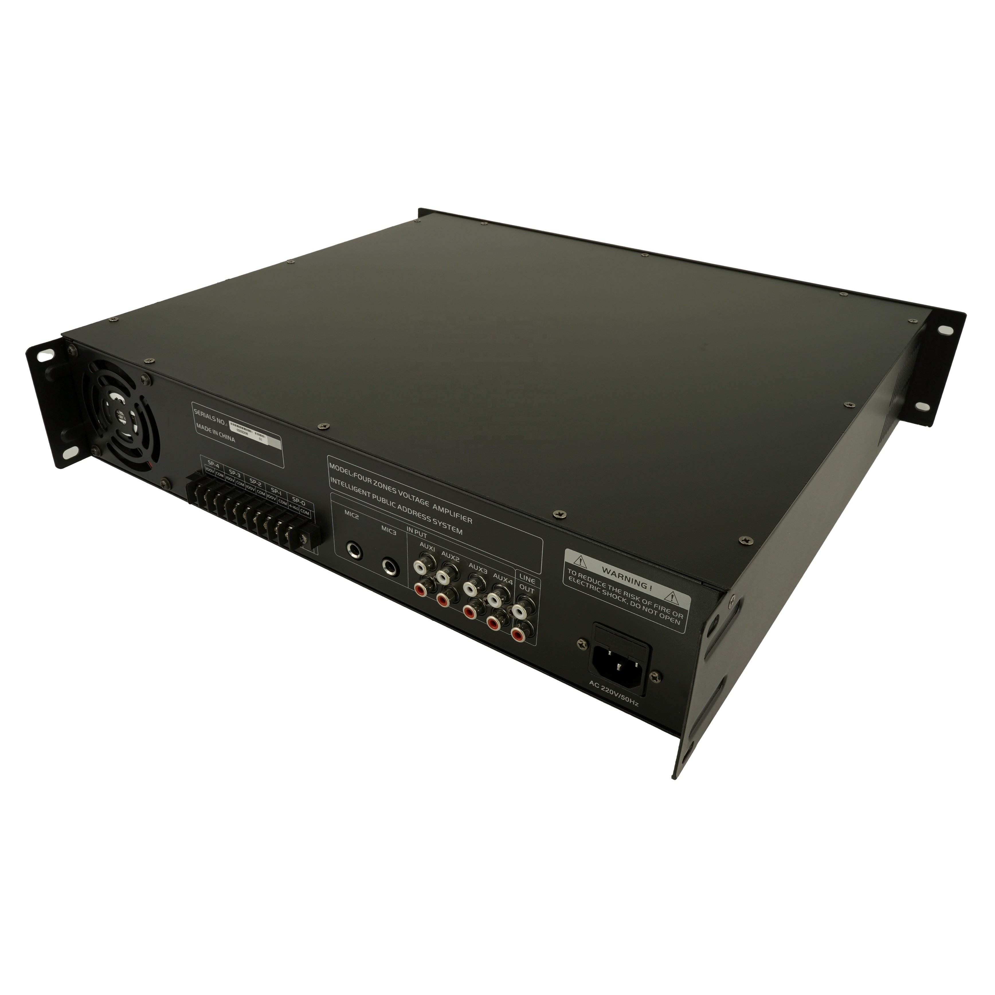OBT-6254 4 Channel Power Amplifier Audio Kit Power Amplifier Low Frequency Mixer Pa Amplifier for Sale
