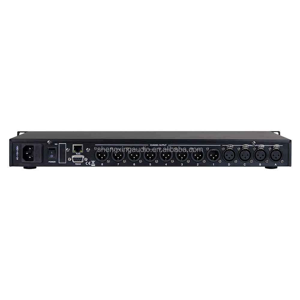 ACS-LD448 Digital audio processor 4 input 8 output DSP audio frequency division processor