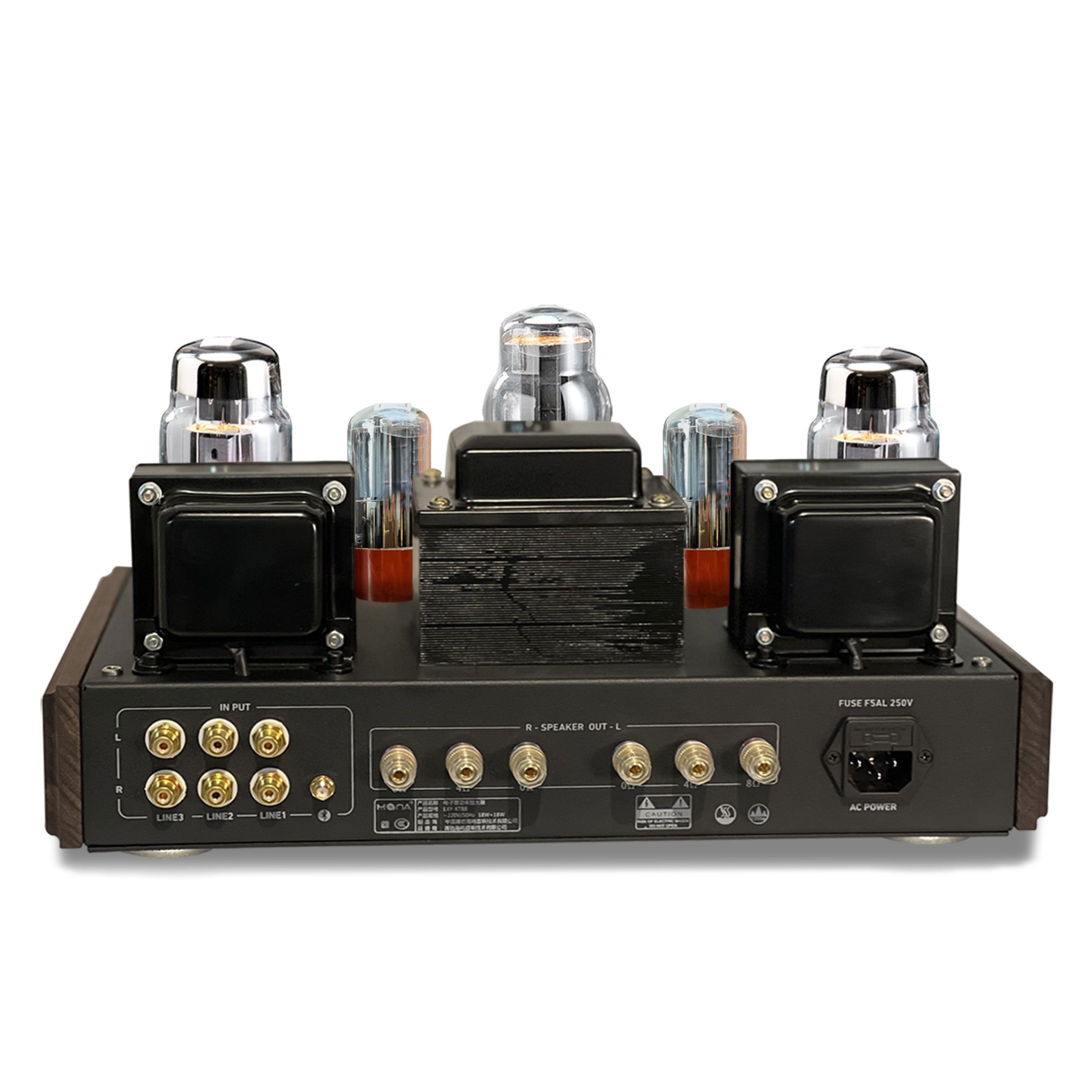 Mona Manufacturer HiFi Audio Home Tube Amplifier with 18W Output Power AUX Function for Home Holidays Send Blessings Save Money