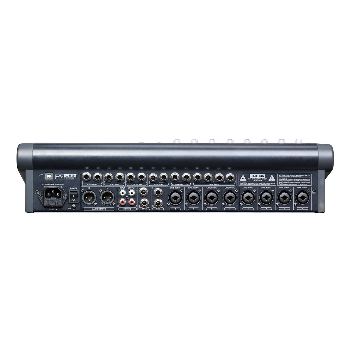 Public address system professional audio digital mixing console sound music dj mixer