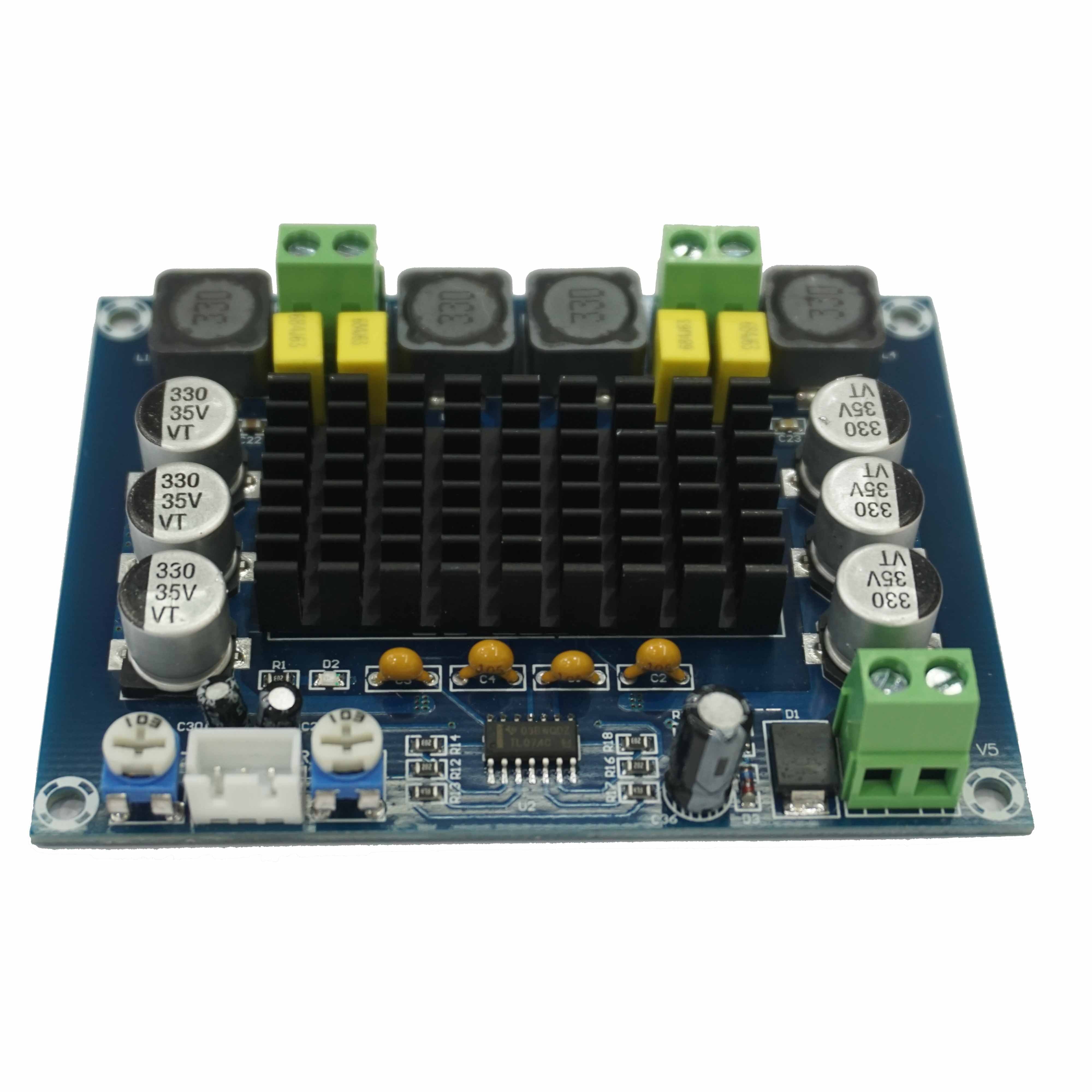XH-M543 Class D Dual Channel 2*120W High Power Digital TPA3116D2 Amplifier Board Audio Amplifier Module