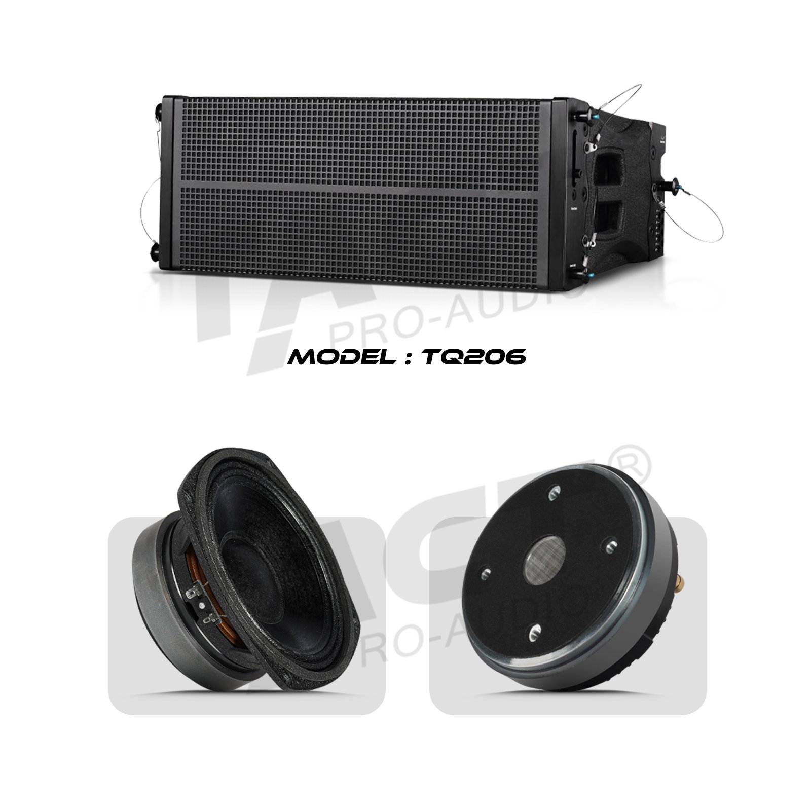 Hot Sale Professional Audio double 6 inch Mini line array speaker small Stage powered line array system