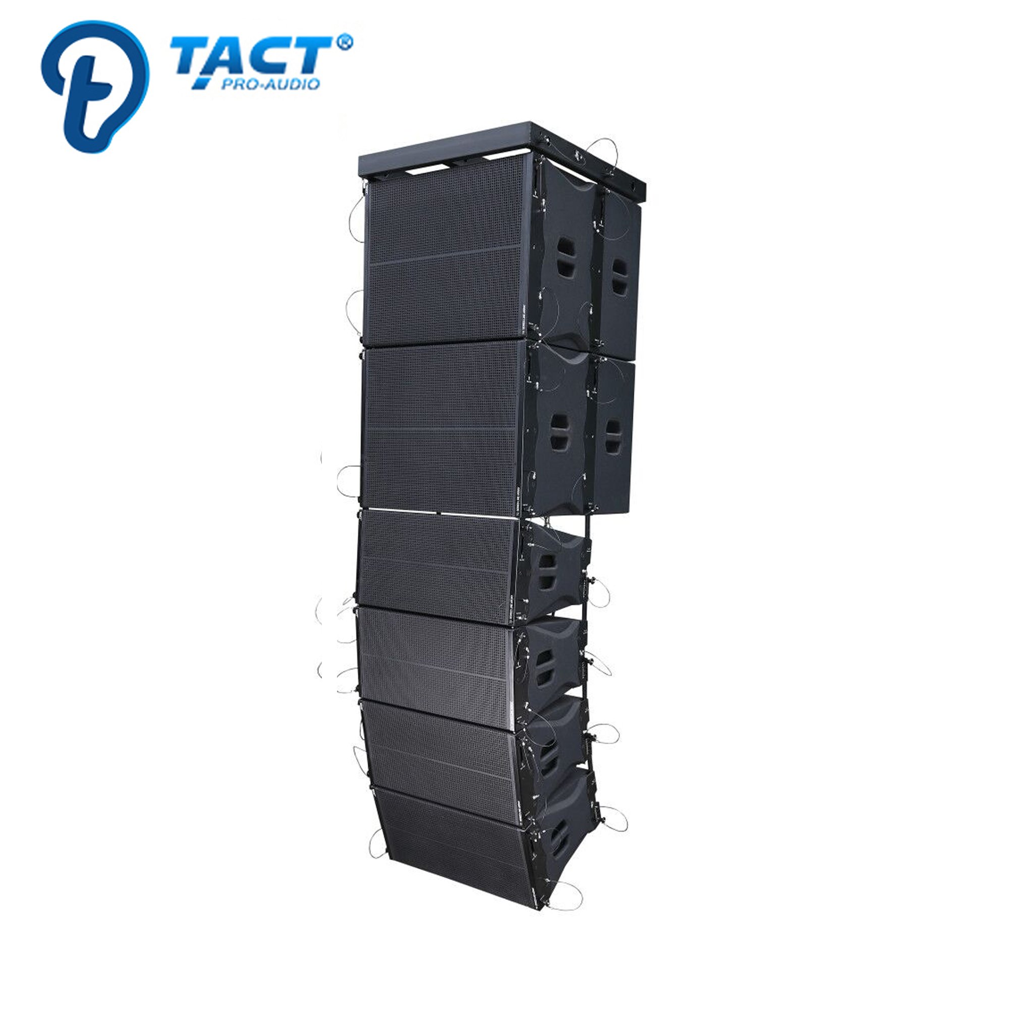 Hot Sale Professional Audio double 6 inch Mini line array speaker small Stage powered line array system