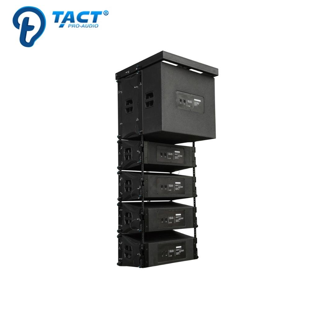 Hot Sale Professional Audio double 6 inch Mini line array speaker small Stage powered line array system