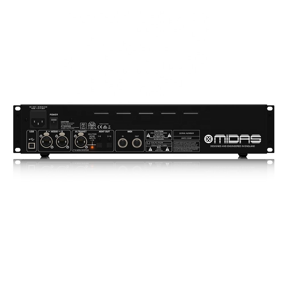 Midas M32R Digital Console + DL16 Stagebox Bundle Pa System Audio Sound Equipment For Stage Live Show & Studio