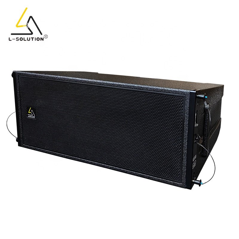 Professional audio sound equipment dual 10 inch 900watt active/passive line array speakers outdoor concert stage dj sound system