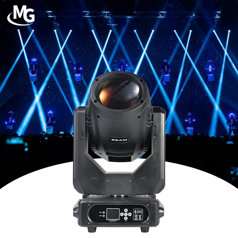 Super Beam Lighting 295W 9R DMX Stage Beam Moving Head Light For DJ Live House Stage Club Wedding