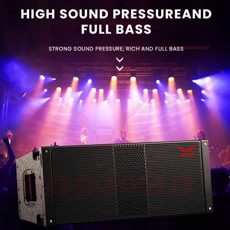 double 10 line array speakers mini PA system speaker pro audio sound equipments for big outdoor show
