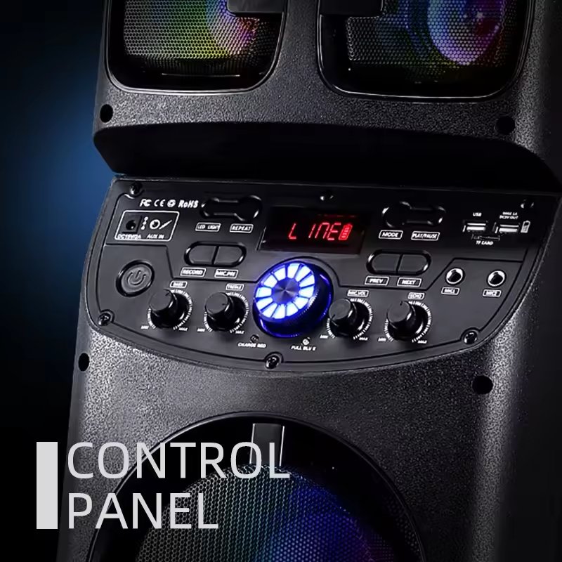 Td0655 Bosinas Amplificada Sound Equipment/amplifiers Big Speakers Outdoor Dj Party Karaoke Speakers