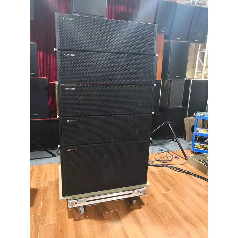 Professional Audio Video Line Array Speaker High Power Active Dj Sound System 10 Inch Active Professional Audio Speakers