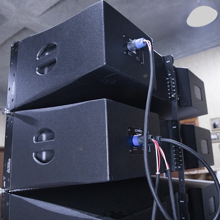 Professional Audio Video Line Array Speaker High Power Active Dj Sound System 10 Inch Active Professional Audio Speakers