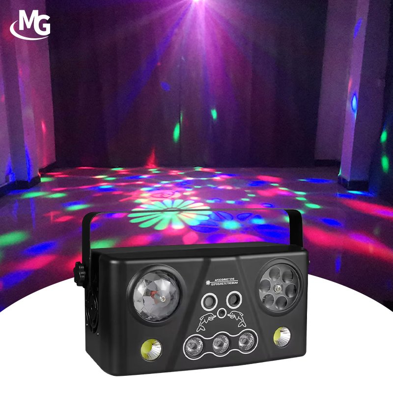 Wholesale 5in1 Magic Ball RGBWA Laser Lights Decoration DJ Disco Light LED Projector Stage Lighting For Nightclub Bar