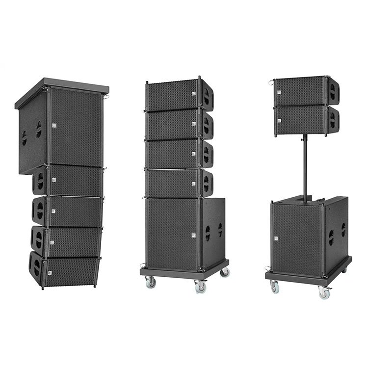 Two Way 8 Inch Outdoor & Indoor Party Sound Equipment Dj Music Line Array Speakers