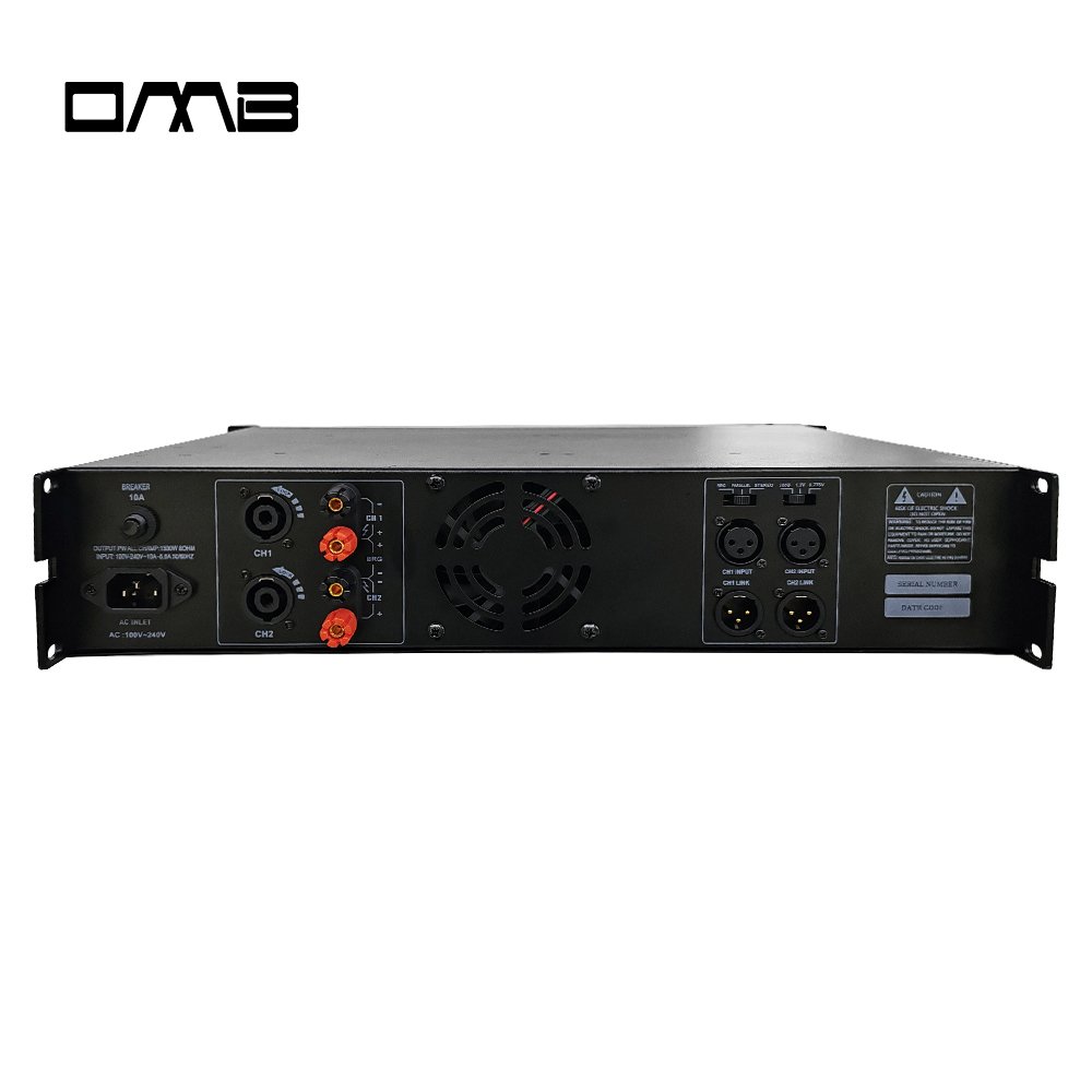 PFA6K Class D 2 Channel Digital Sound Active Speaker Stereo Power Amplifier Professional Audio