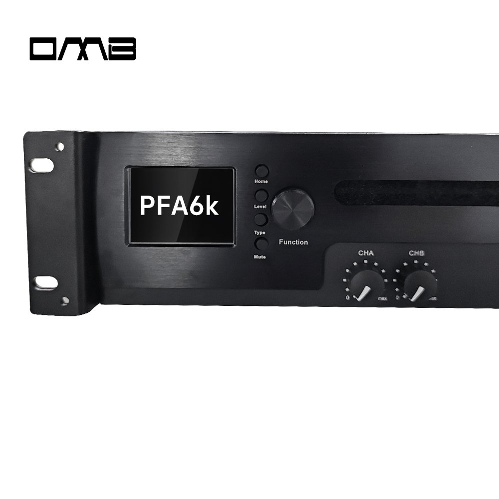 PFA6K Class D 2 Channel Digital Sound Active Speaker Stereo Power Amplifier Professional Audio