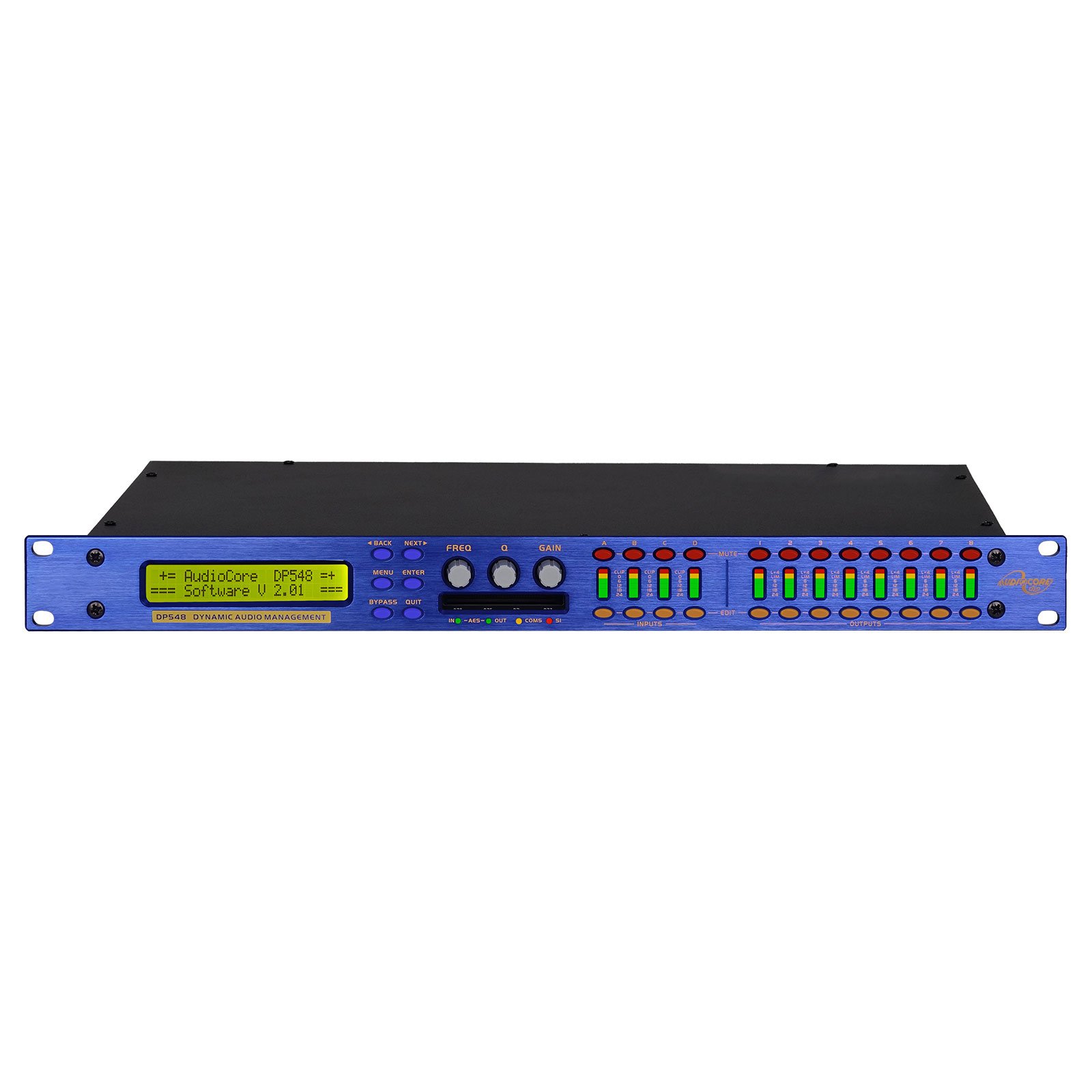 XTA DP448 XTA DP548 4 in 8 out professional FIR Three-stage dynamic equilibrium audio processor for stage sound equipment system