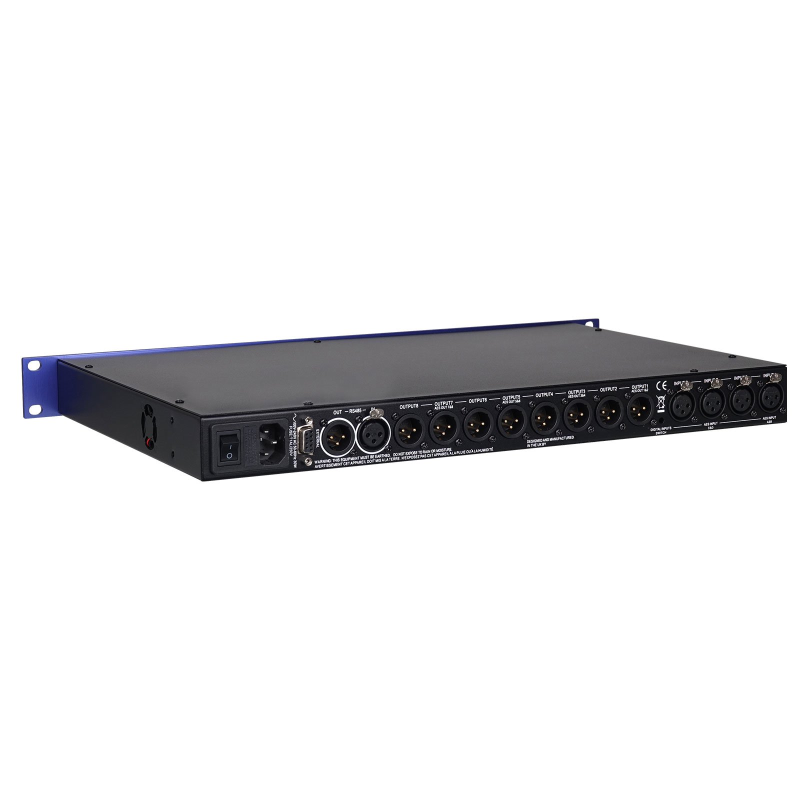 XTA DP448 XTA DP548 4 in 8 out professional FIR Three-stage dynamic equilibrium audio processor for stage sound equipment system