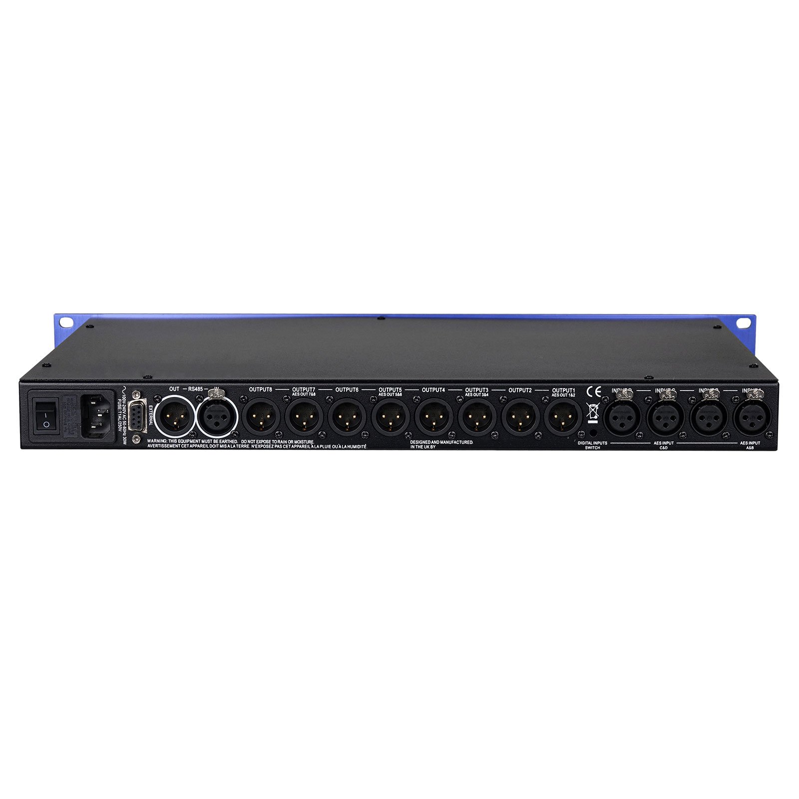 XTA DP448 XTA DP548 4 in 8 out professional FIR Three-stage dynamic equilibrium audio processor for stage sound equipment system