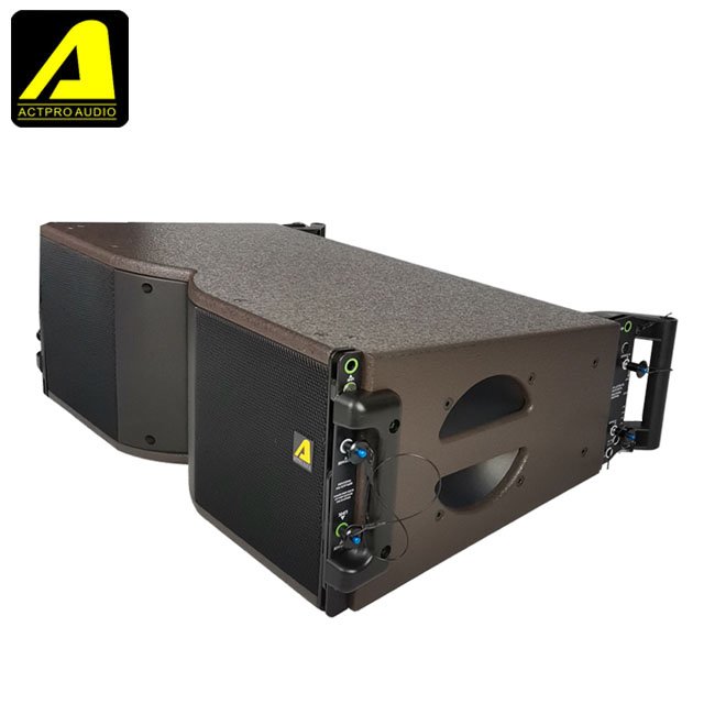 ACTPRO Professional Stage Speaker Dual 8-inch 2-Way Line Array KR208 Audio Sound Equipment