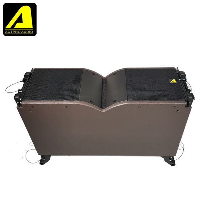 ACTPRO Professional Stage Speaker Dual 8-inch 2-Way Line Array KR208 Audio Sound Equipment