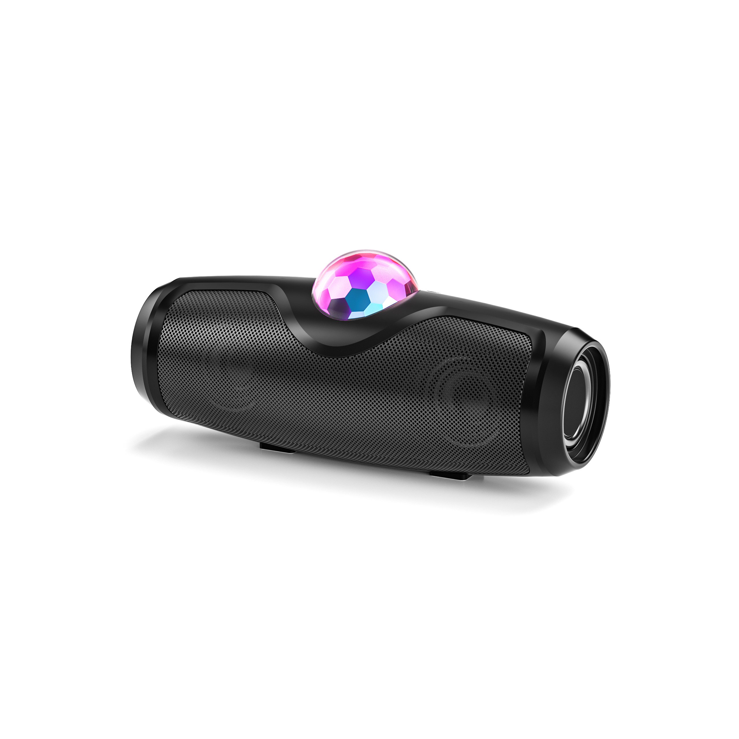 mini speaker wireless Rotate ball lighting bluetooth party lighting speaker with TF card USB sound equipment Aux Handsfree