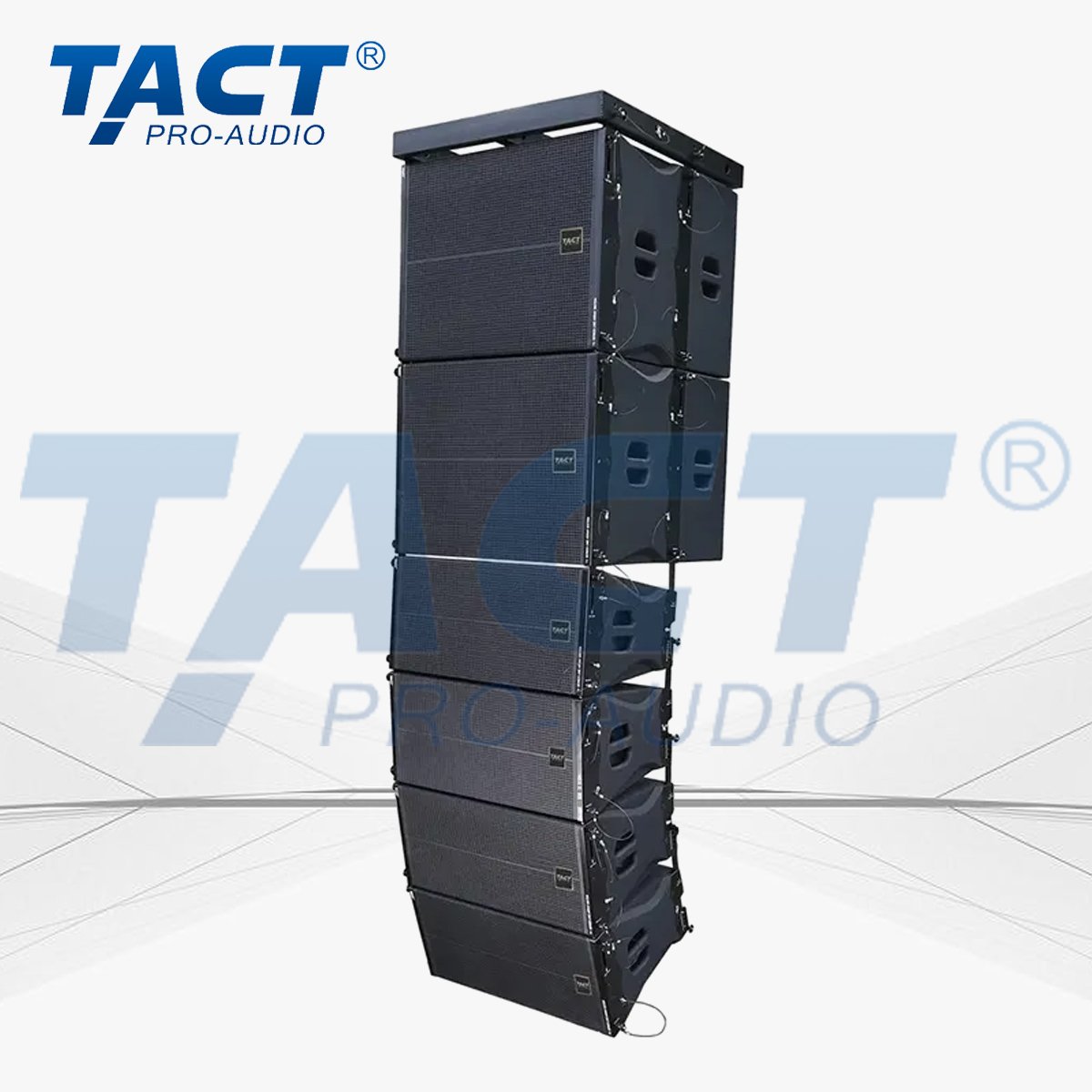 OEM Dual Professional Disco Sound Equipment Powered Line Array Speaker Stage Customize Equipment